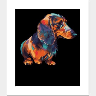 Dachshund Dog Art Posters and Art